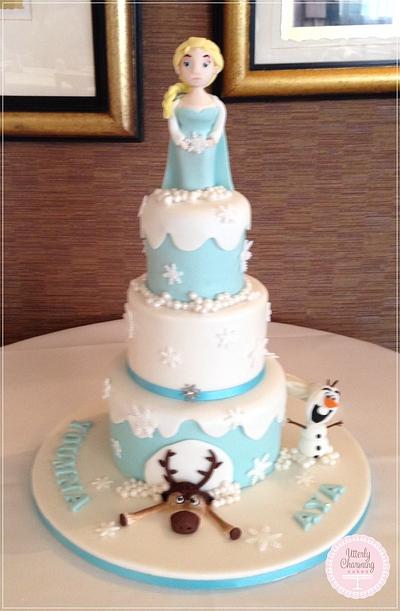 Frozen cake - Cake by  Utterly Charming Cakes