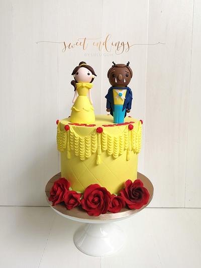 Belle and the Beast - Cake by Lulu Goh