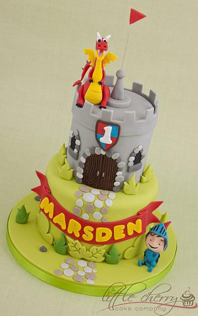 Mike the Knight Castle Cake - Cake by Little Cherry