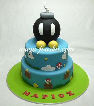 Super Mario - Cake by Georgia