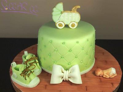 "it's a boy" cake - Cake by suGGar GG