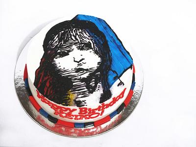 Les Miserables Hand-painted Cake  - Cake by Larisse Espinueva