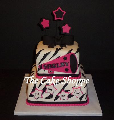 Cheerleading cake - Cake by THE CAKE SHOPPE