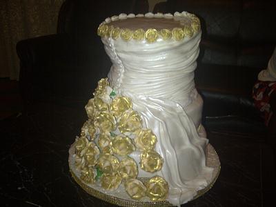 bridal shower cake - Cake by Lycy's kraft