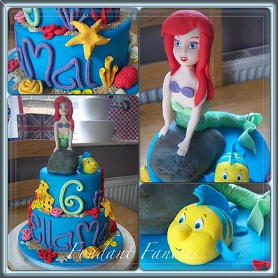 The Little Mermaid - Cake by Gemma Coupland