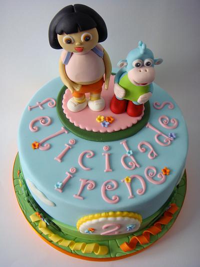 Dora the Explorer cake - Cake by Israel