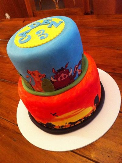 Lion King - Cake by Kendra