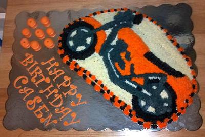 Motorcycle Cake - Cake by Crystal