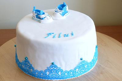 Christening cake - Cake by diabolique