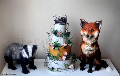 British Wildlife Typtic - All CAKE - Cake by Hannah