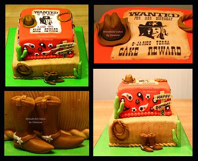 Western Cake - Cake by Vanessa