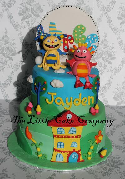 Henry Hugglemonster birthday cake - Cake by The Little Cake Company