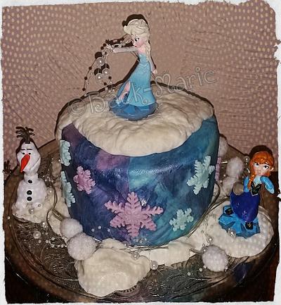 Disney Frozen  - Cake by Back-Marie 