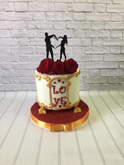 anniversary cake - Cake by Emanallam