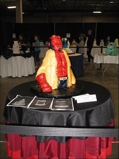 Hellboy Cake - Cake by Tami Chitwood