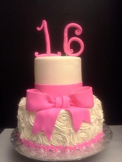 Sweet 16 Cake - Cake by Sassy Cakes, LLC