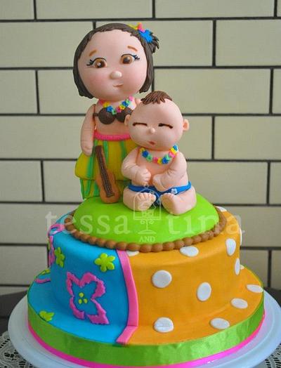 Aloha cake - Cake by tessatinacakes