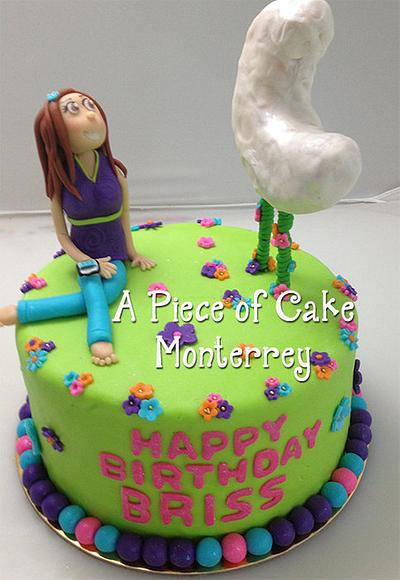 Watching the Moon - Cake by Cake Boutique Monterrey
