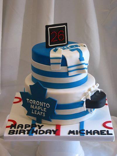 Maple Leafs - Cake by Jolis