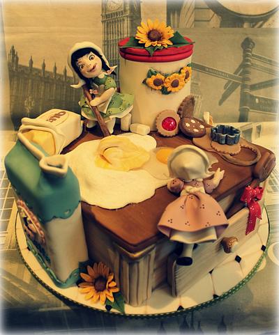 The biscuit factory. - Cake by Sabrina Di Clemente