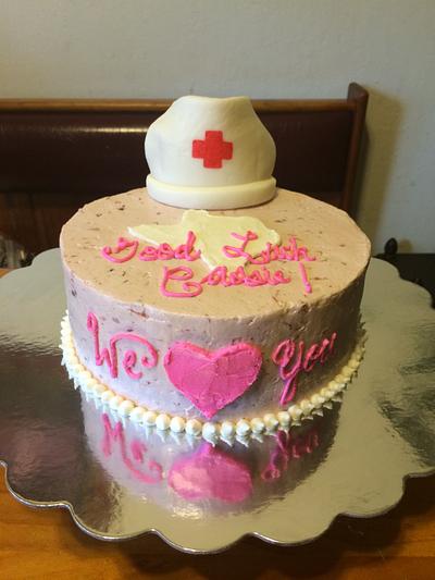 Nurse's going away cake - Cake by Emsspecialtydesserts
