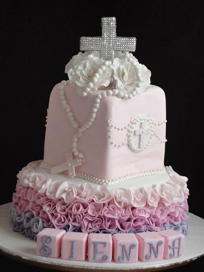 Christening cake  - Cake by Bella 