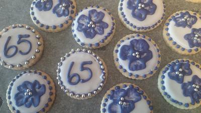Prelude to my mom's 65th Bday! - Cake by Yum Cakes and Treats