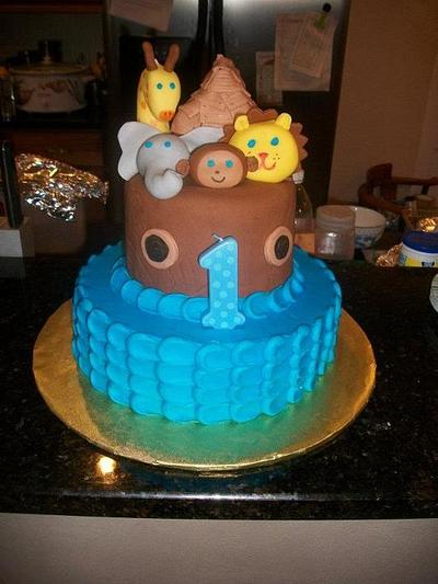 Noah's Ark Cake - Cake by caymancake