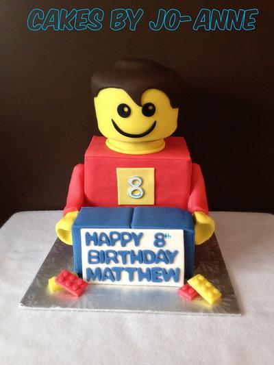 Lego Man Cake - Cake by Cakes by Jo-Anne