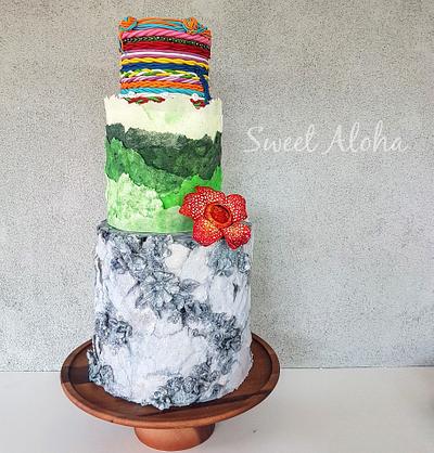 A Path Less Travelled (Love is... collaboration) - Cake by Sweet Aloha
