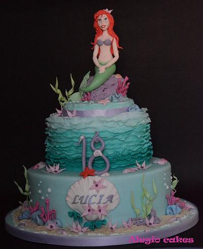 Mermaid cake - Cake by Alessandra Rainone