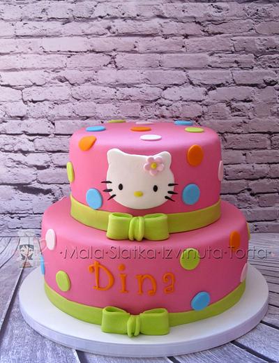 Hello Kitty cake - Cake by tweetylina