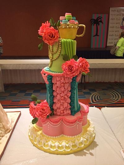 The Extravagance of Marie Antoinette  - Cake by The Whisk by Karla 