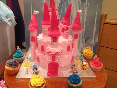 Princess Themed Cake - Cake by CharlotteHargroveCakes