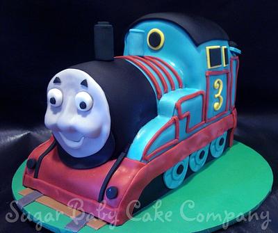 Thomas the Train Cake - Cake by Kristi