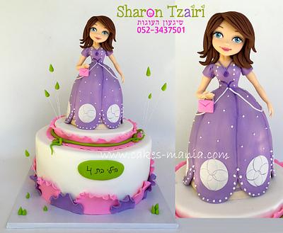 princess sofia cake  - Cake by sharon tzairi - cakes-mania