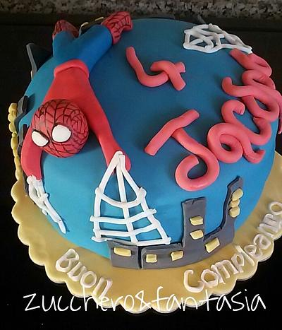spiderman cake - Cake by zuccherofantasia84