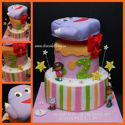 Dora & Backpack Bday! - Cake by It's a Cake Thing 