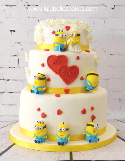 Minion Love - Cake by Lulubelle's Bakes