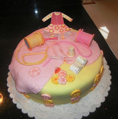 Grandma's sewing cake! - Cake by Fun Fiesta Cakes  