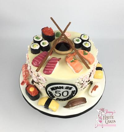Sushi Anyone? - Cake by Jenny Kennedy Jenny's Haute Cakes