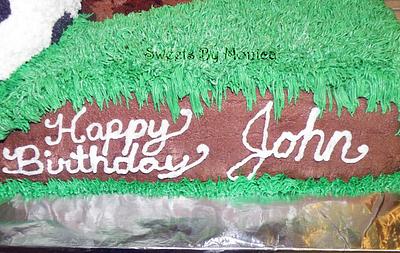 Soccer...Oops! - Cake by Sweets By Monica