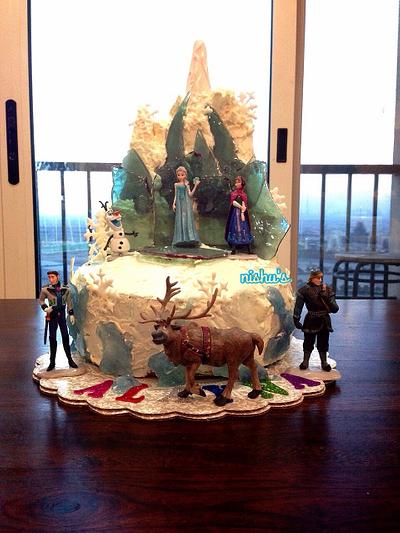 Frozen Castle Cake - Cake by Nishath