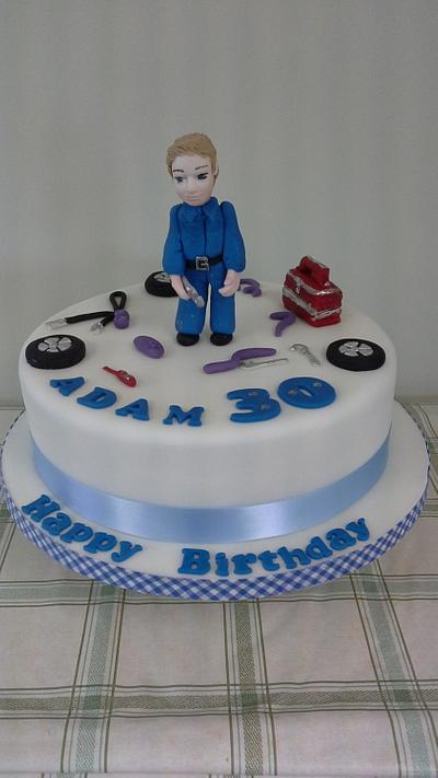30th birthday cake - Cake by milkmade