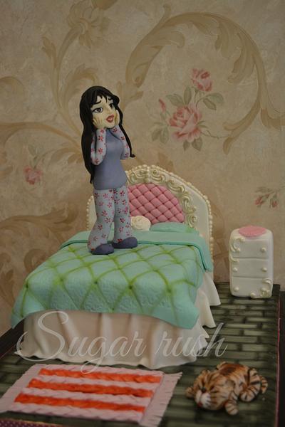 Bedroom cake  - Cake by Sara Mohamed