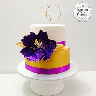 30th birthday cake - Cake by Nipuni Sangakkara - Petit Pot Cakes