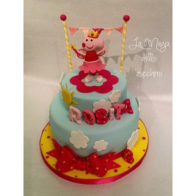 Peppa pig little  party  - Cake by Donatella Bussacchetti