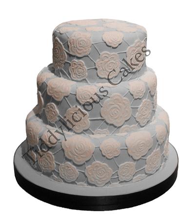 lace look - Cake by Tiddy