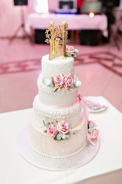 My wedding cake - Cake by Kejkyodmajky 