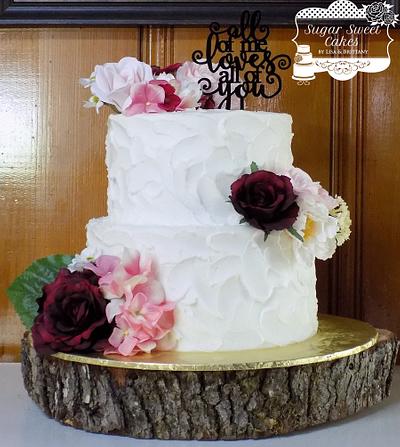 Textured BC - Cake by Sugar Sweet Cakes